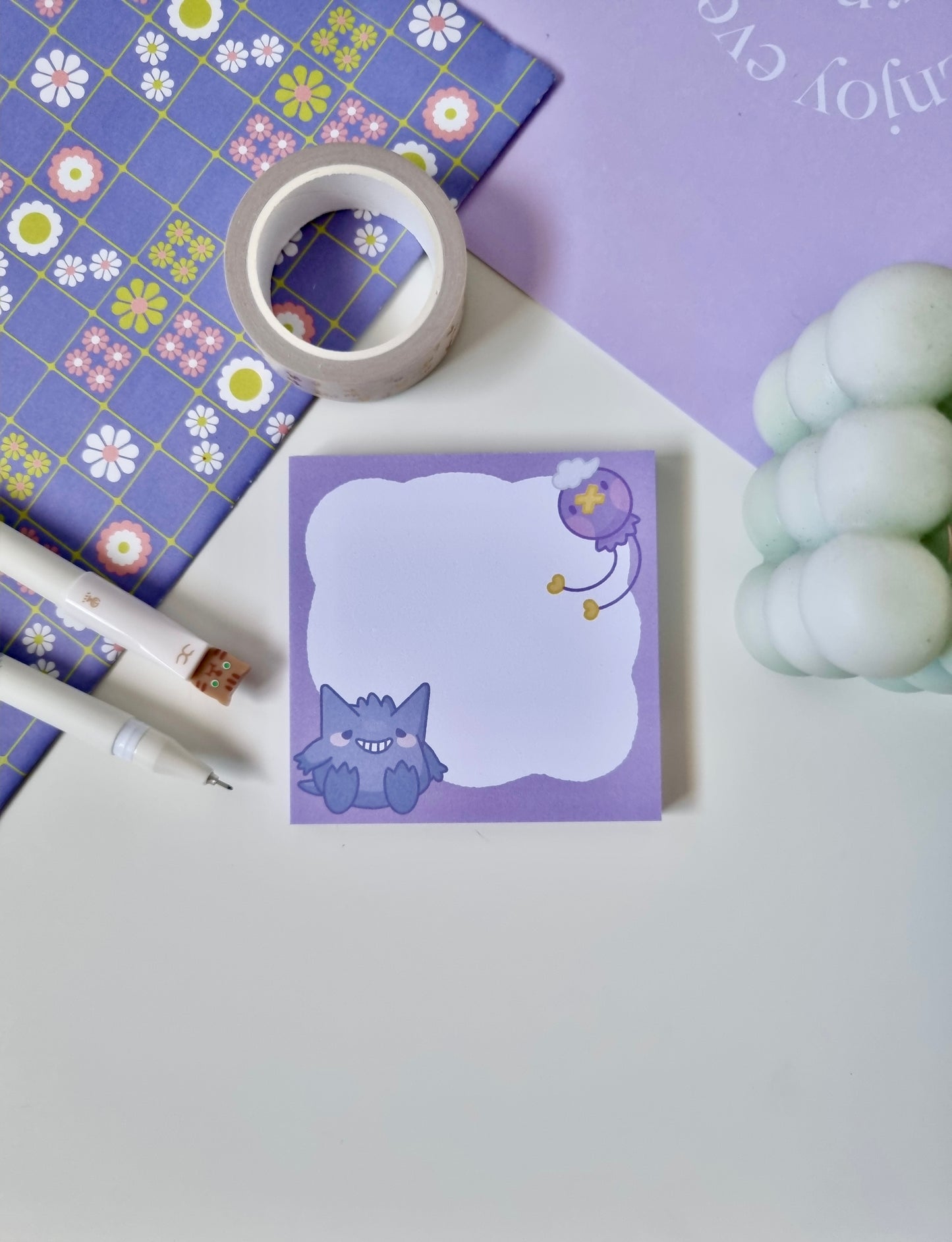 Ghost Type Memo Pad