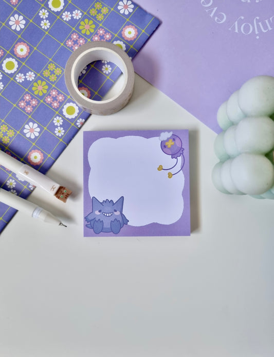 Ghost Type Memo Pad