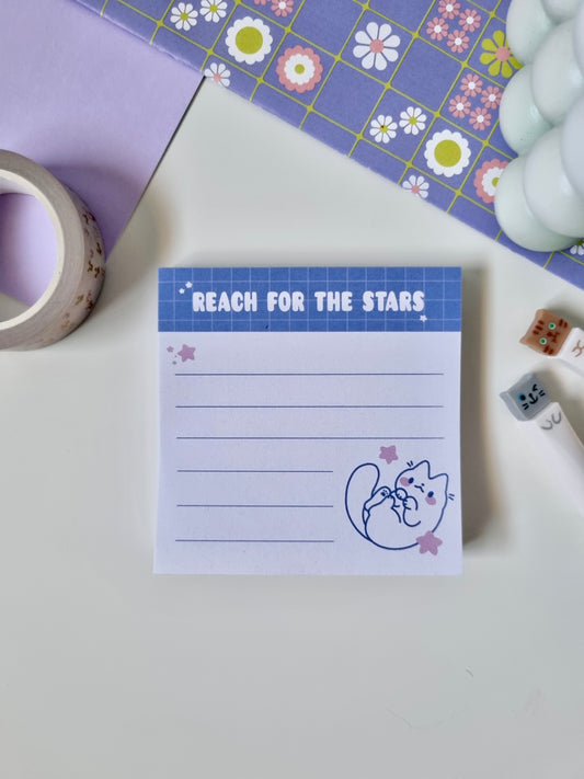 Space Cat Memo Pad