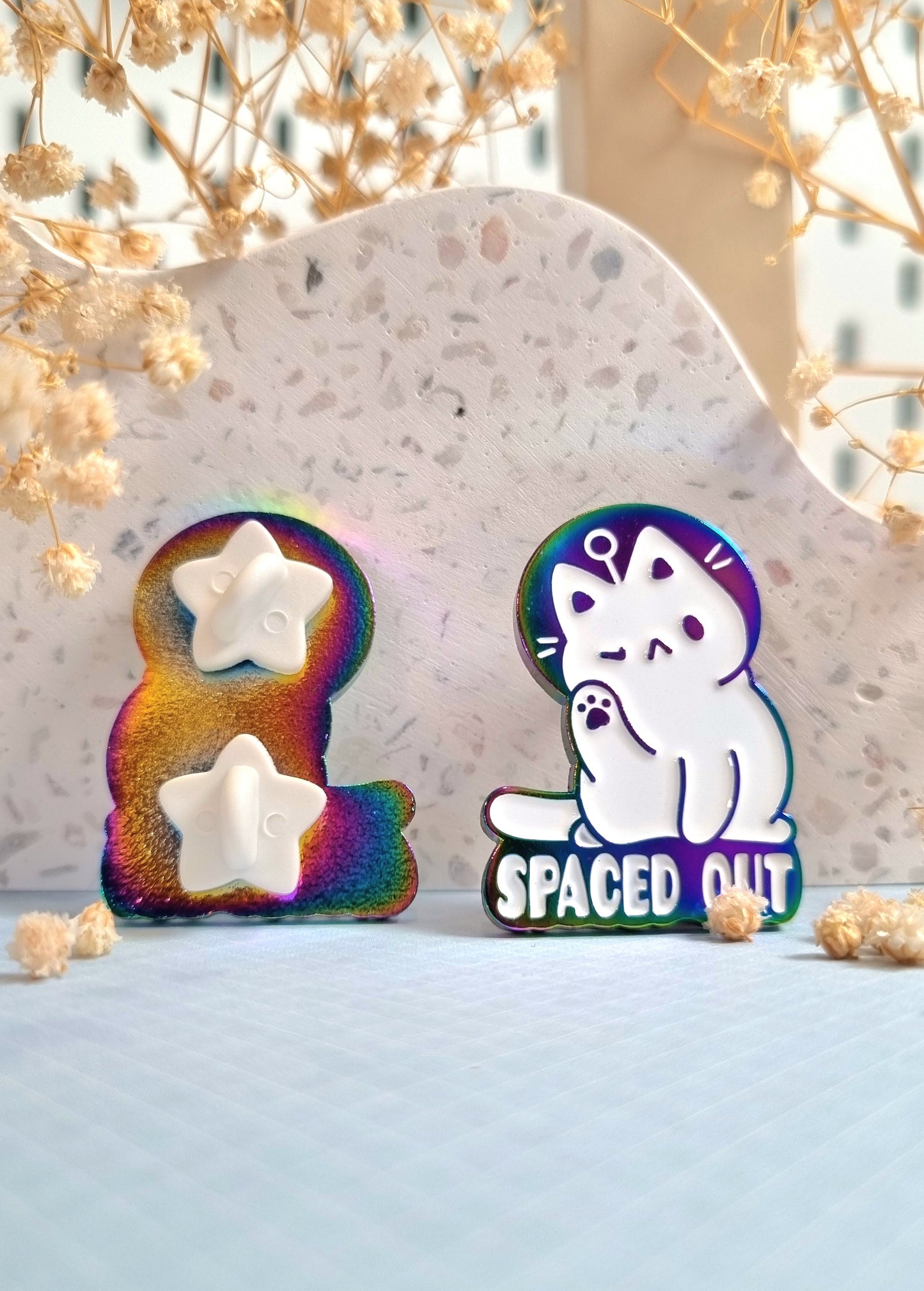 Spaced Out Enamel Pin