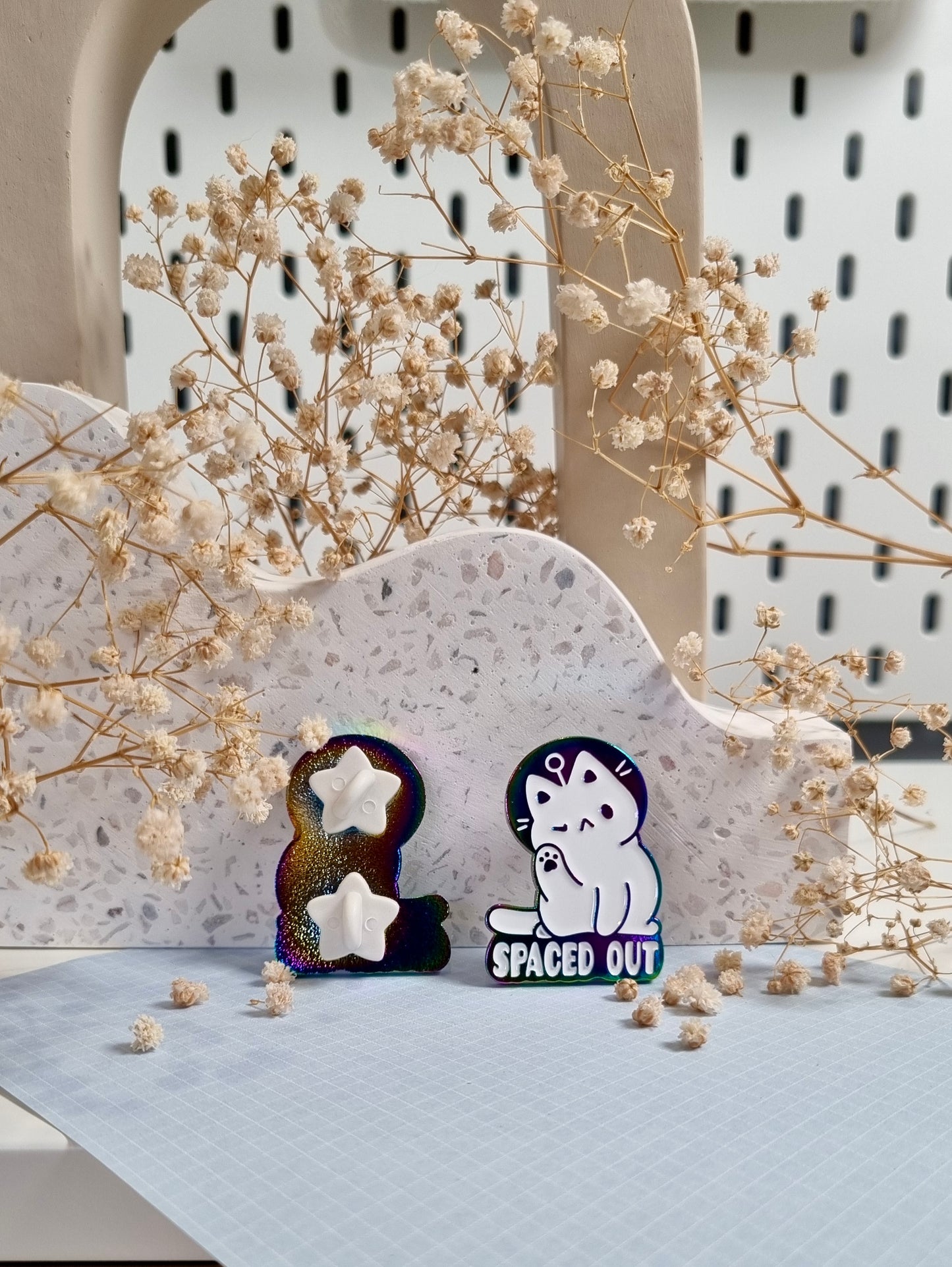 Spaced Out Enamel Pin