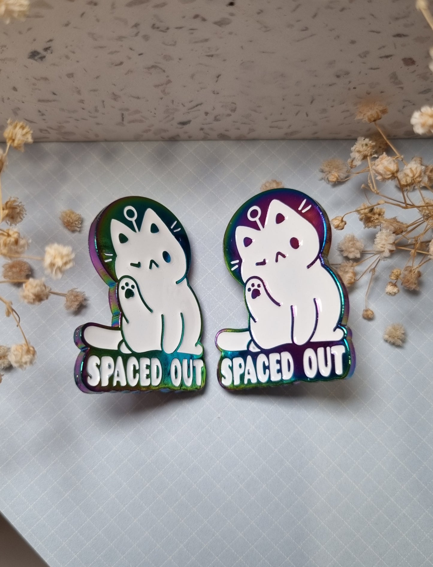 Spaced Out Enamel Pin