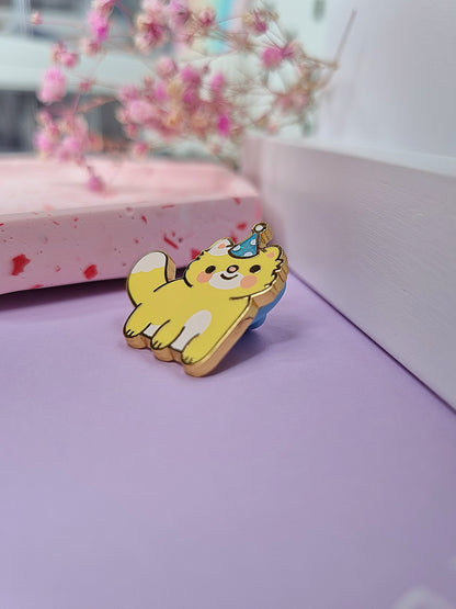 Birthday Friend Enamel Pin