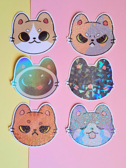 Large Cat Sticker