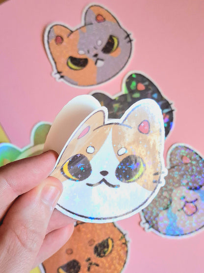 Large Cat Sticker