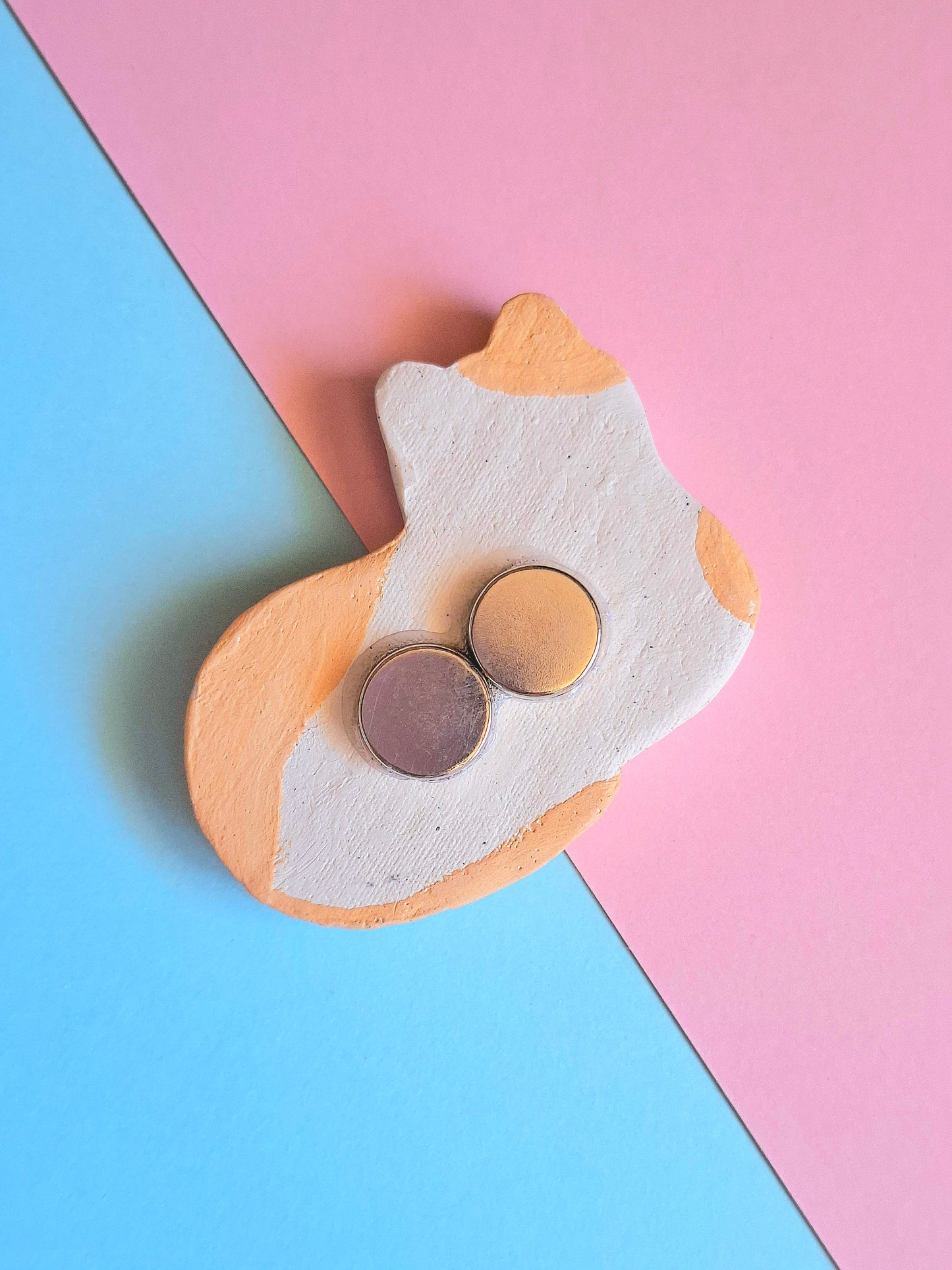 Ceramic Cat Magnet