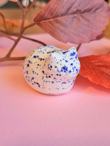 Ceramic Cat Figure