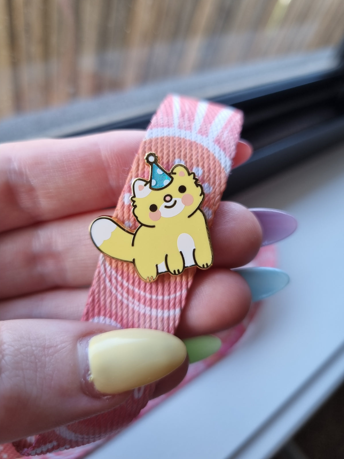 Birthday Friend Enamel Pin