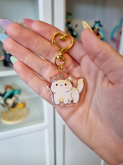 Sprout Cat Keychain