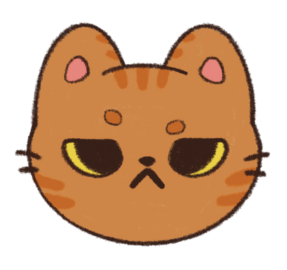 Large Cat Sticker