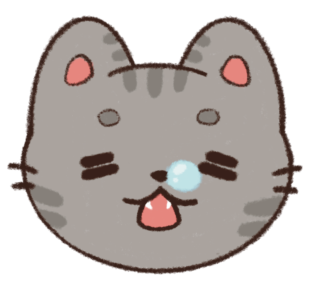 Large Cat Sticker